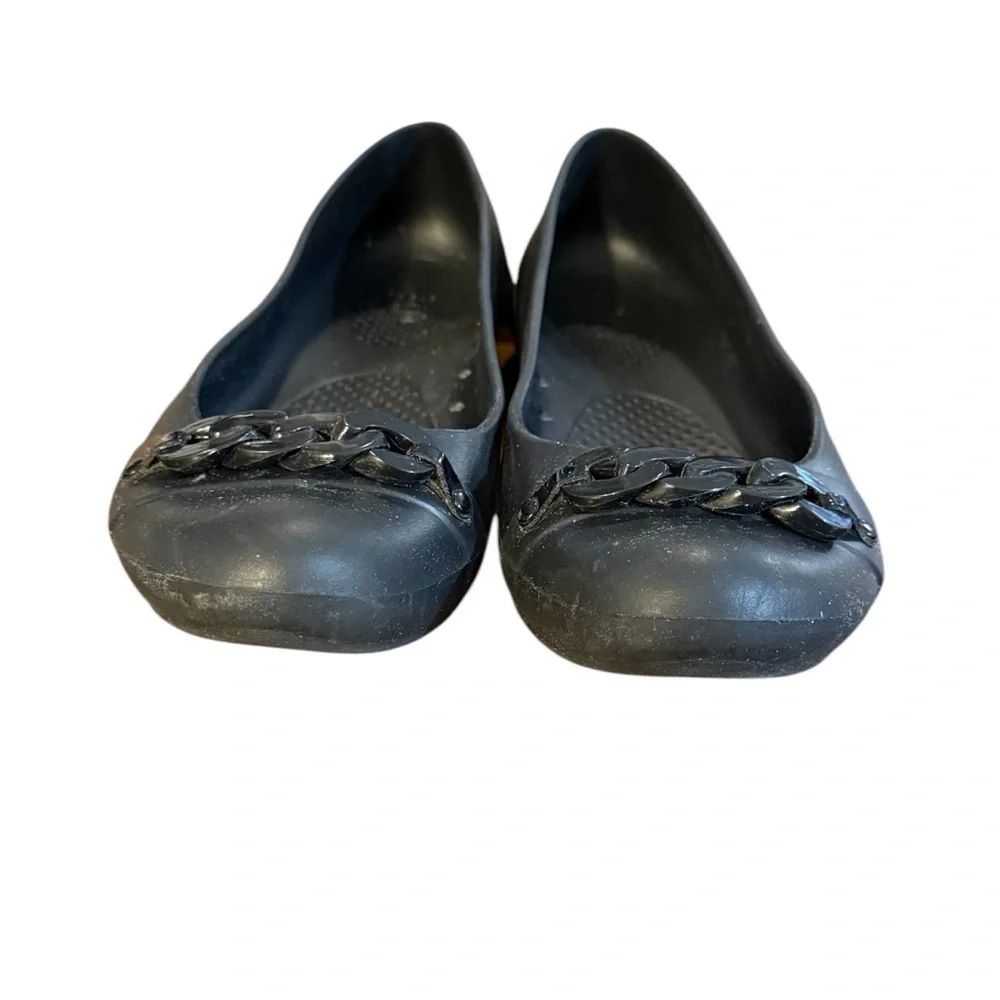 CROCS Gianna Black Ballet Flats Women’s Size 8